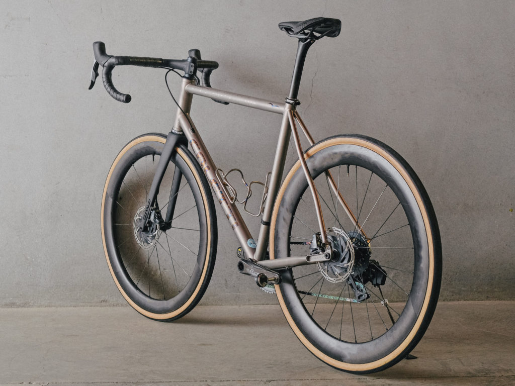 Titanium Road Bike built by Caletti