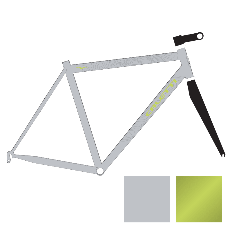 Classic Bike Finish - Topo - Citron